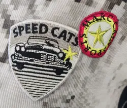 MARCCAIN Sports Damen T-Shirt gemustert - Gr. S - Bild 3