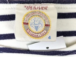 Amor lux Damen T-Shirt, weiß/marine - Gr. XL - Bild 5