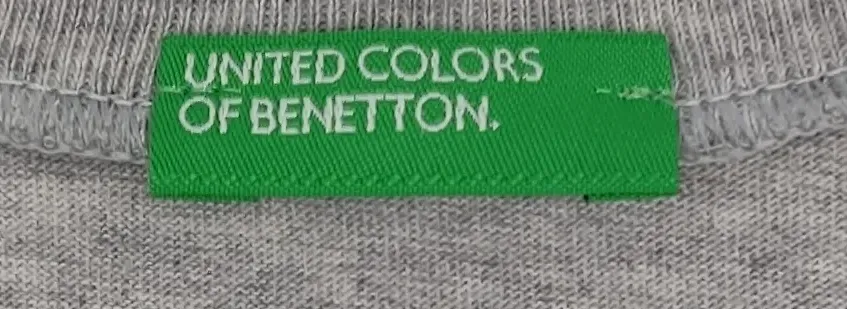 United Colors of Benetton Kindershirt grau Gr. S – Bild 3