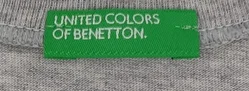United Colors of Benetton Kindershirt grau Gr. S – Vorschau 3