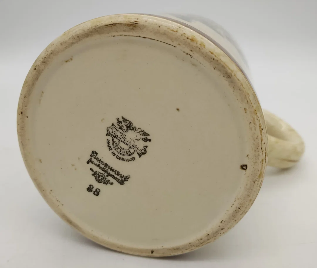 Krug "Villeroy & Boch" handgemalt – Bild 4