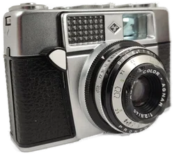 Agfa Silette L mit Color-Agnar 2,8/45, Tasche, Blitzgerät + Gebrauchsanweisung - Bild 2