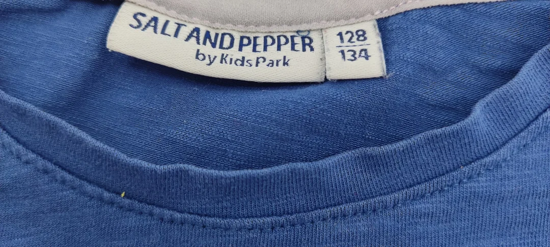 Salt and Pepper Kinder T-Shirt blau Gr. 128/134 – Bild 2