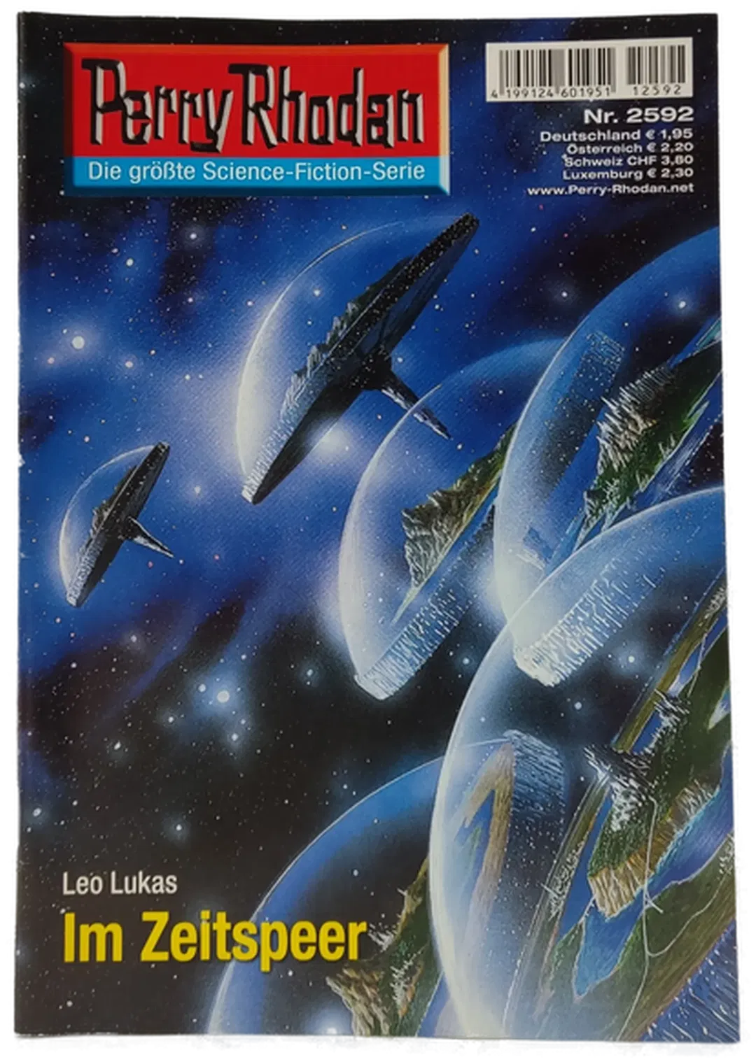 Romanheft Perry Rhodan Im Zeitspeer Erstauflage Nr. 2592 - Bild 1