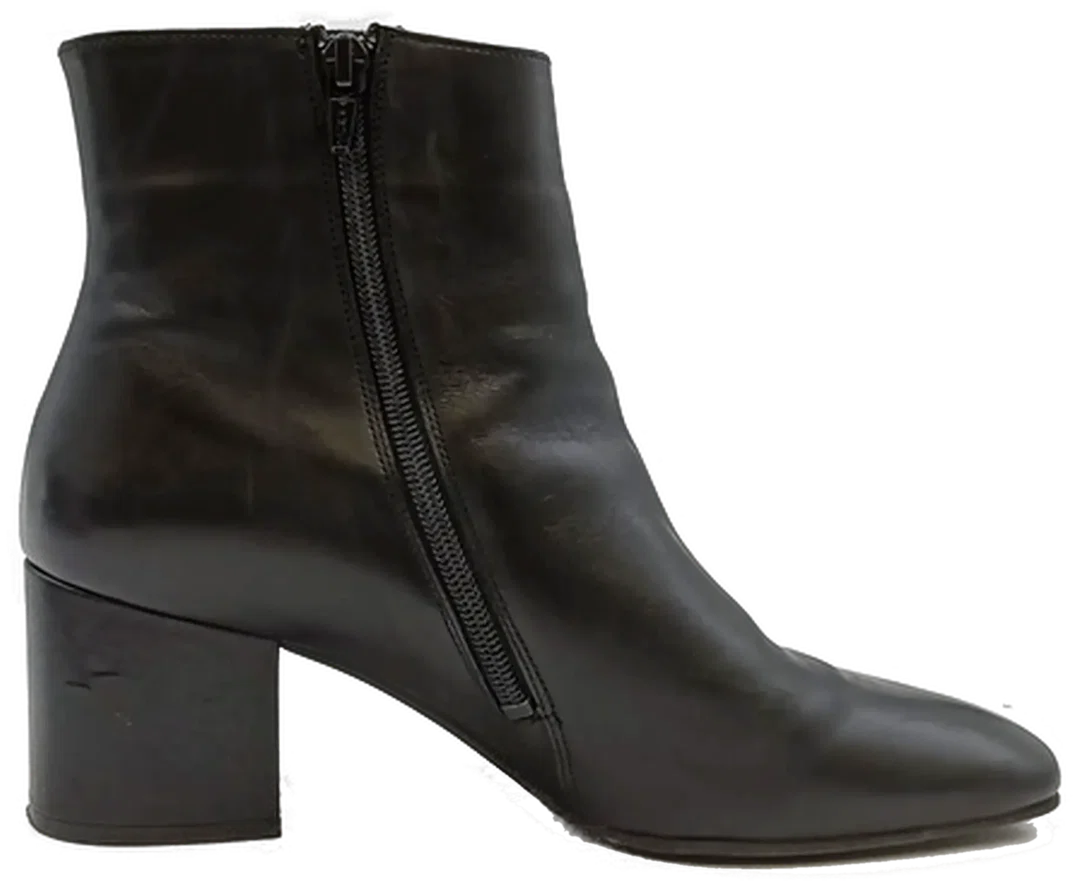 Högl Damenlederstiefel schwarz Gr. 38,5 – Bild 6