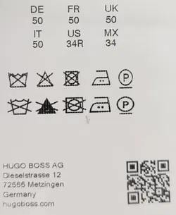 Boss Herren Hose schwarz Gr. DE 50 - Bild 5