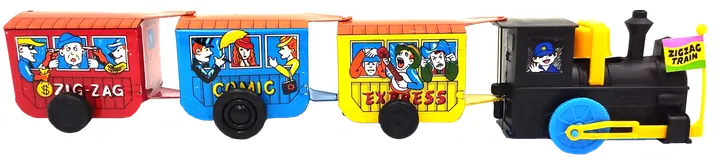 Zig Zag Comic Express Aufziehspielzeug  - Bild 3