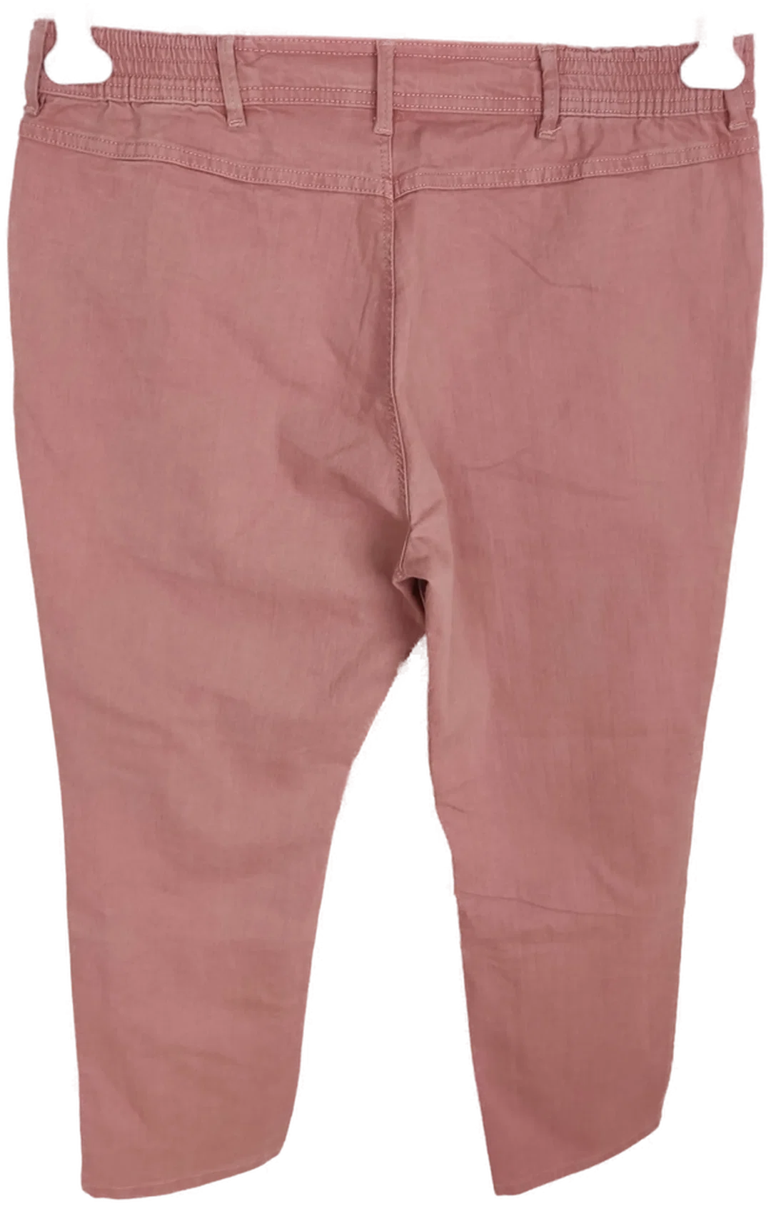 Jeans "Laura", lang mit Stretch und Gummizugeinsatz, altrosa mit Taschen mit Zipp, Größe 23 (EUR 48) – Bild 3
