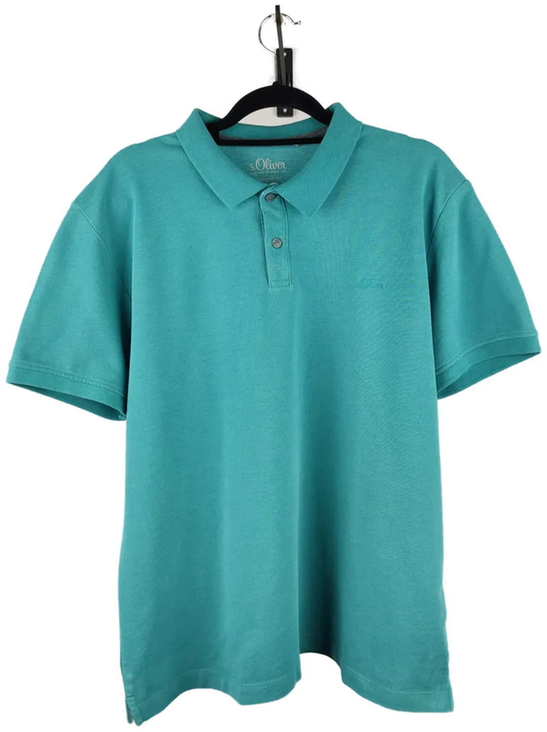 s.Oliver Herren Poloshirt türkis - XL/52 - Bild 1