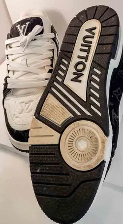 Louis Vuitton LV Arch Light Sneaker Black/White Größe 46 mit Box - Bild 3