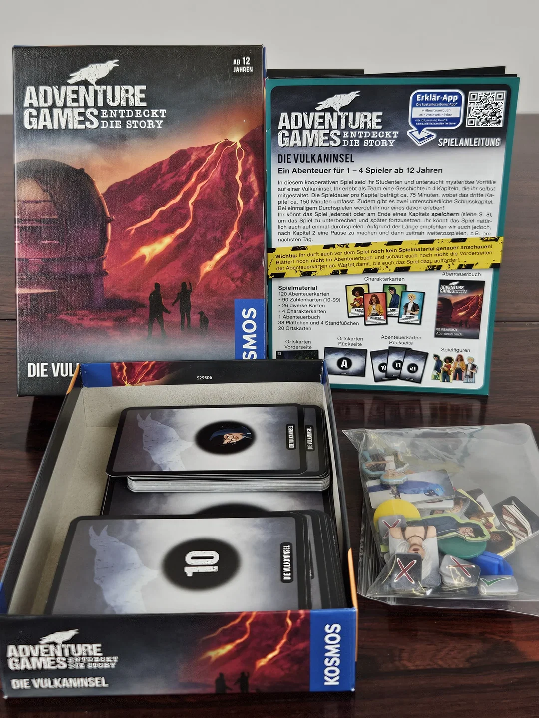ADVENTURE GAMES Entdeckt die Story - Die Vulkaninsel - - KOSMOS – Bild 3
