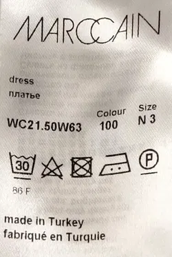 Marc Cain Midikleid gemustert Gr. M - Bild 3