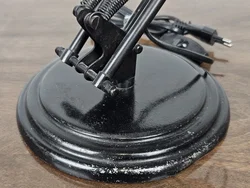 Vintage Tischlampe, schwarz – Vorschau 4