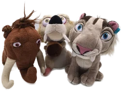 3 Plüschtiere "Ice Age", als Set  – Vorschau 1