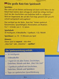 Ratz Fatz - Lernspiel - HABA  – Vorschau 2