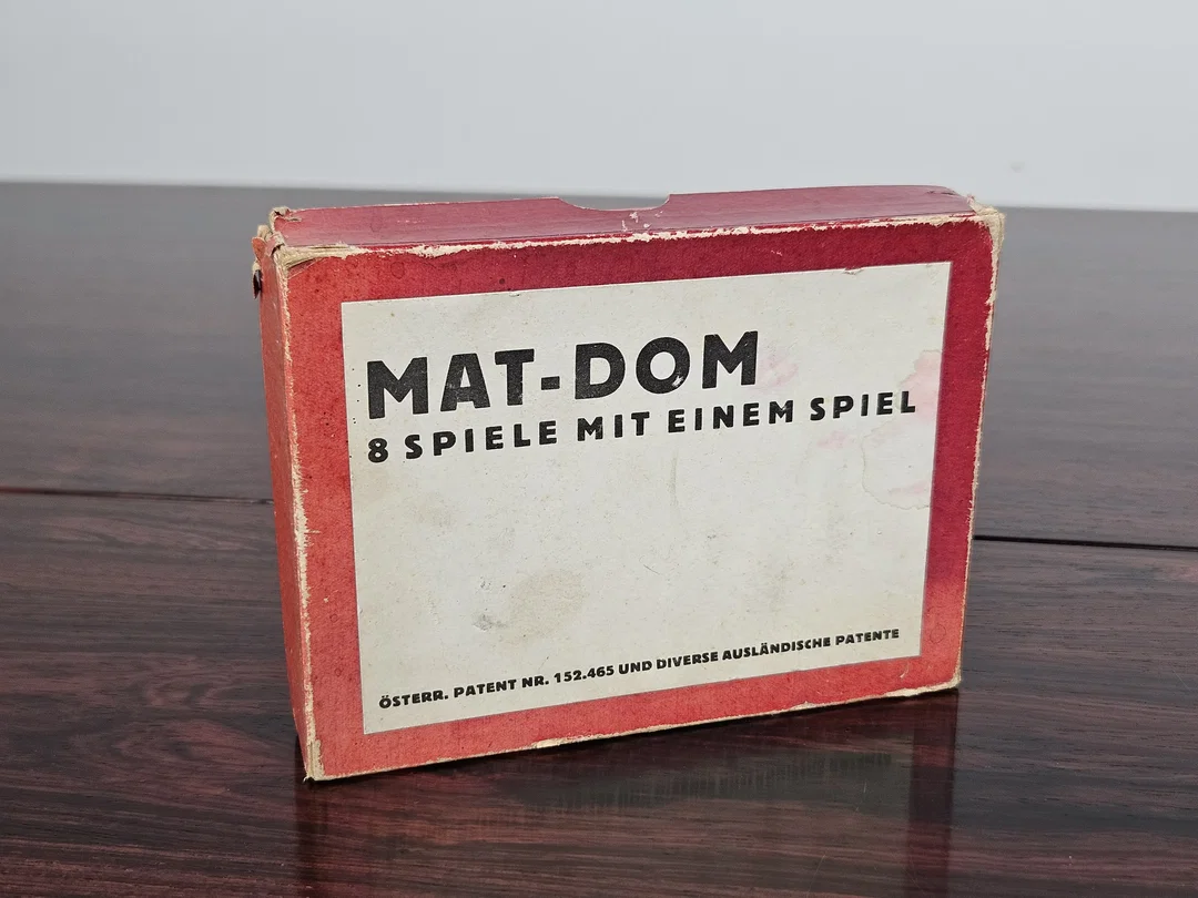 Mat-Dom - 8 Spiele in einem - antikes Gesellschaftsspiel  - Bild 1