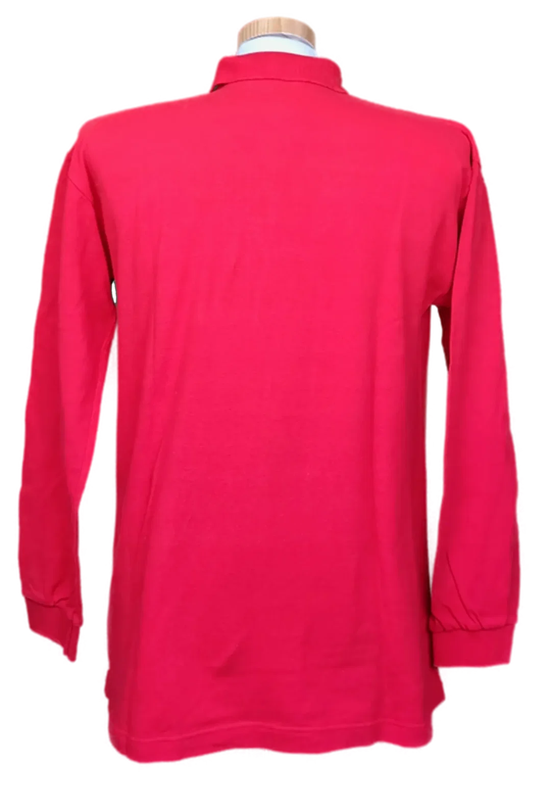 Lacoste Herren Langarm Polo rot Gr. XL – Bild 2