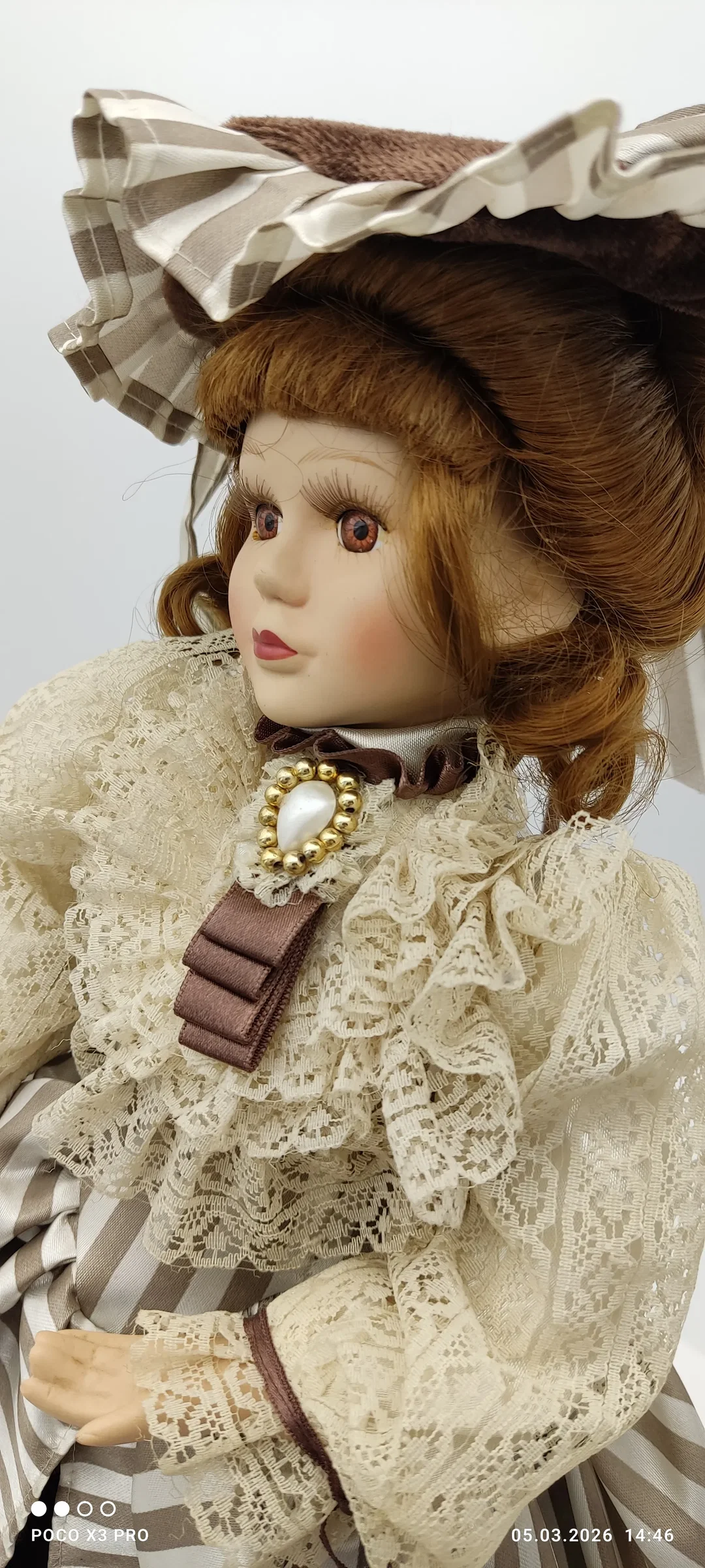 Porzellanpuppe (Victorian, London) |  Sammlerstück – Bild 8