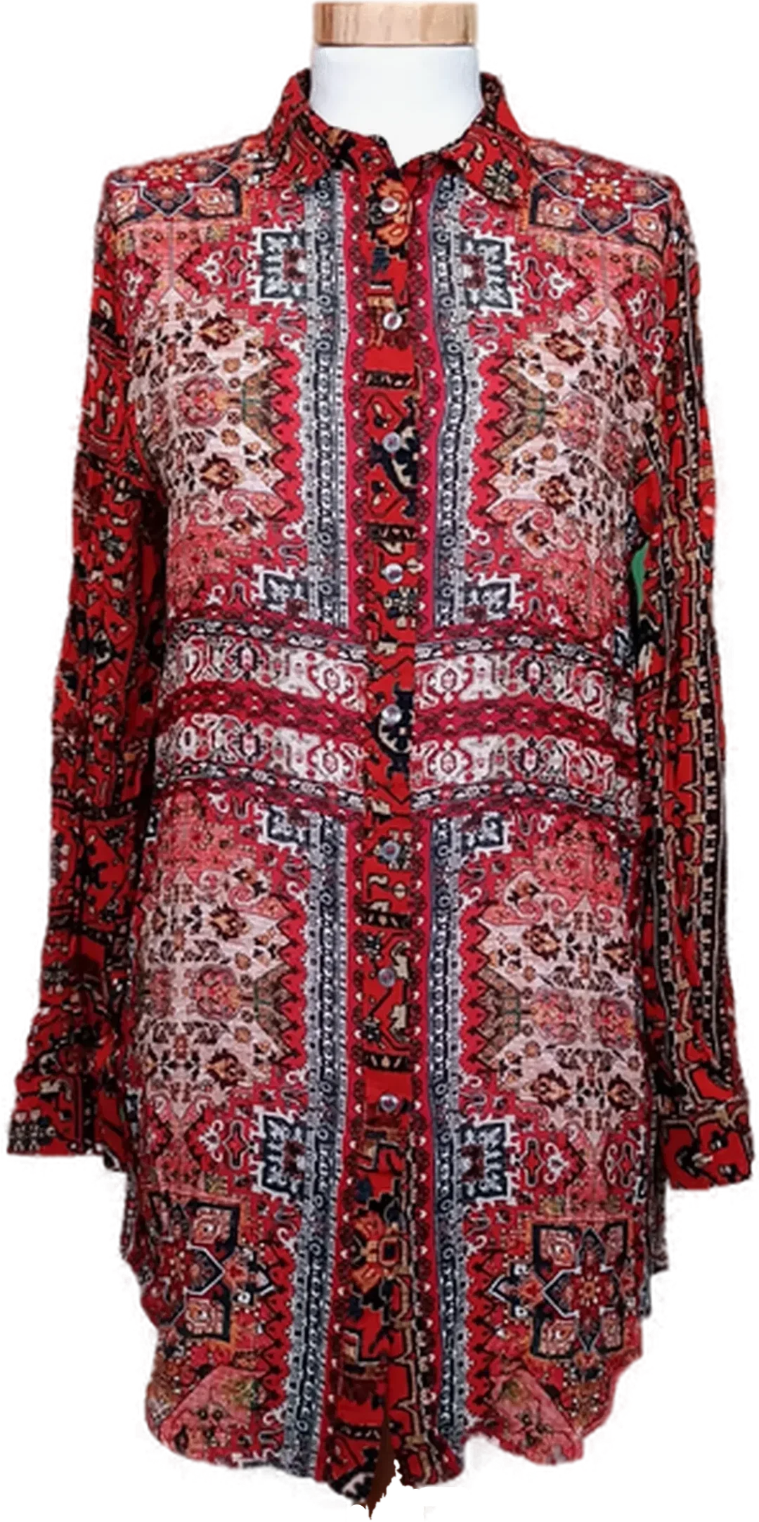Desigual Damenbluse gemustert in Gr. M - Bild 4