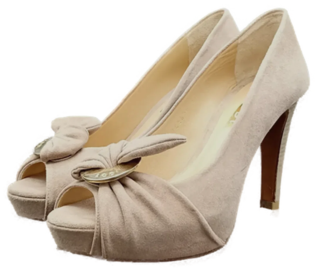 Lodi Damen Peeptoe taupe Gr. 37 - Bild 1