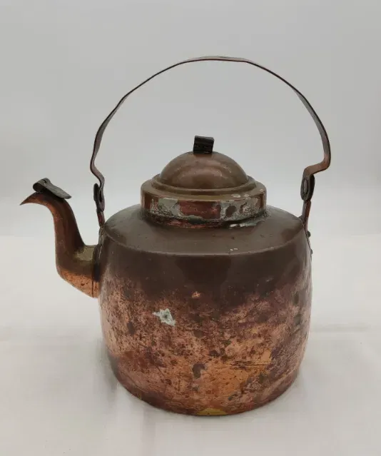 Alte Kupferkanne  - Bild 4