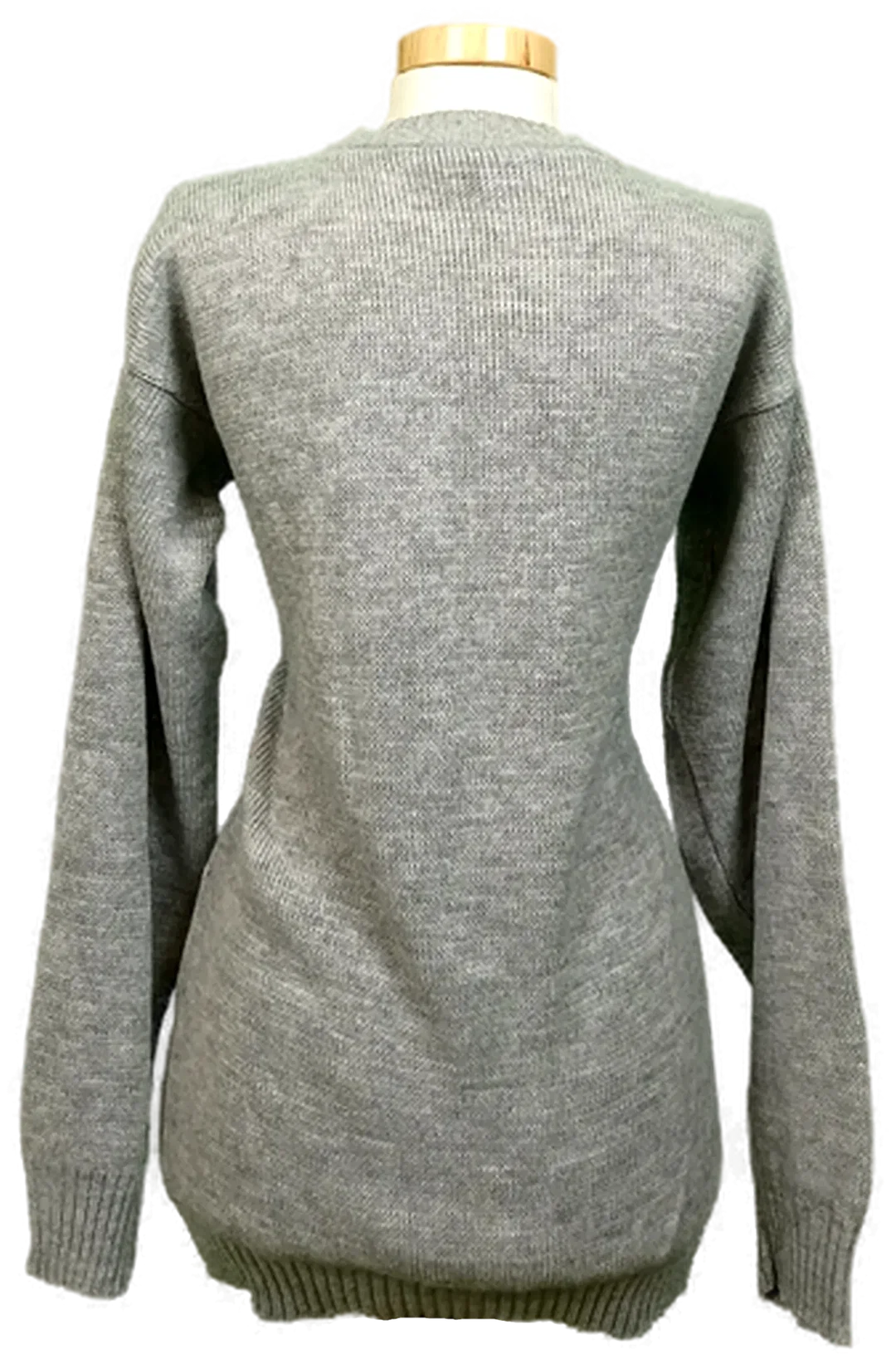 Sapphire Damen Weihnachtspullover grau gemustert Gr. M – Bild 2