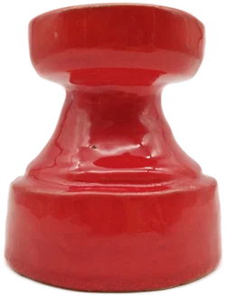 Roter Thun Kerzenständer - 10,5 cm - Bild 2