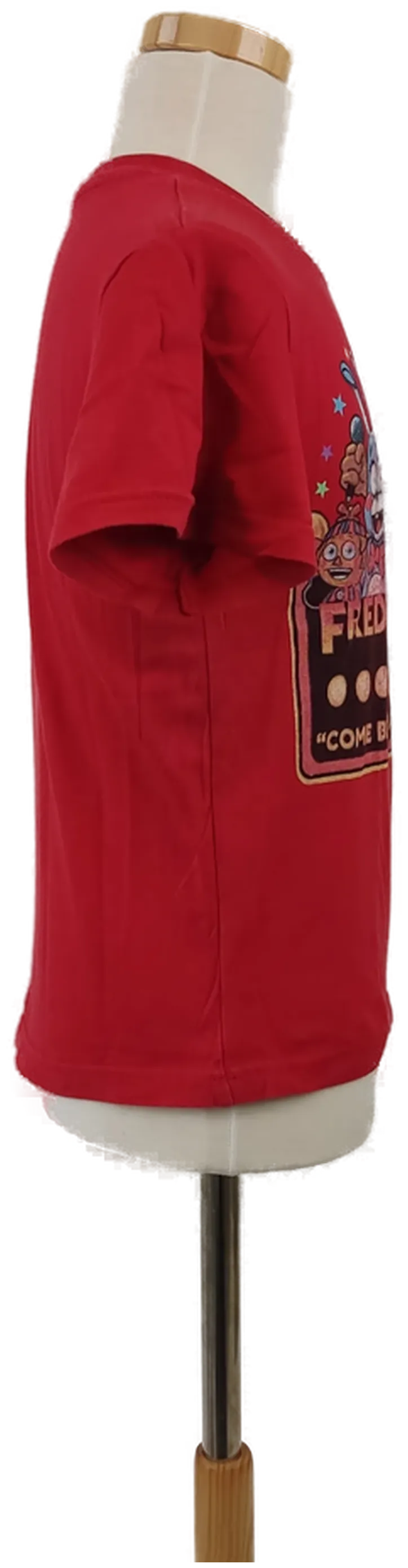 Fashion UK Kinderkurzarm T-Shirt rot - 7-8 Jahre – Bild 2
