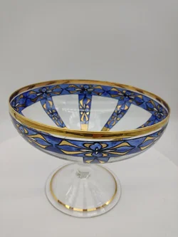 Handbemalte dekorative Glasschale - Sehr gute Qualität - Bild 5