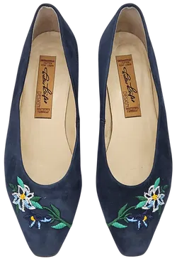 Walter Käfer Design Damen Schuhe, blau - Gr. 39 - Bild 3