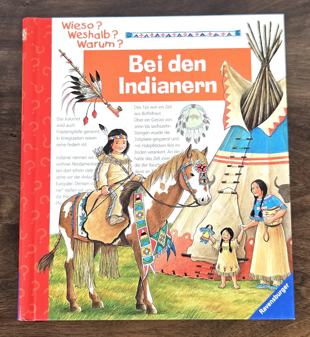 Wieso? Weshalb? Warum? Band 18 - Bei den Indianern - Angela Weinhold – Bild 1