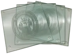 Franziskaner Weissbier Glas-Untersetzer - 4 Stück - Bild 1