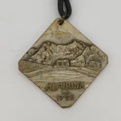 7x Vintage Ski-Anhänger/Medaillons - Bild 2