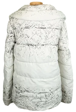 Desigual Winter Damenjacke weiß gemustert Gr. M – Vorschau 2