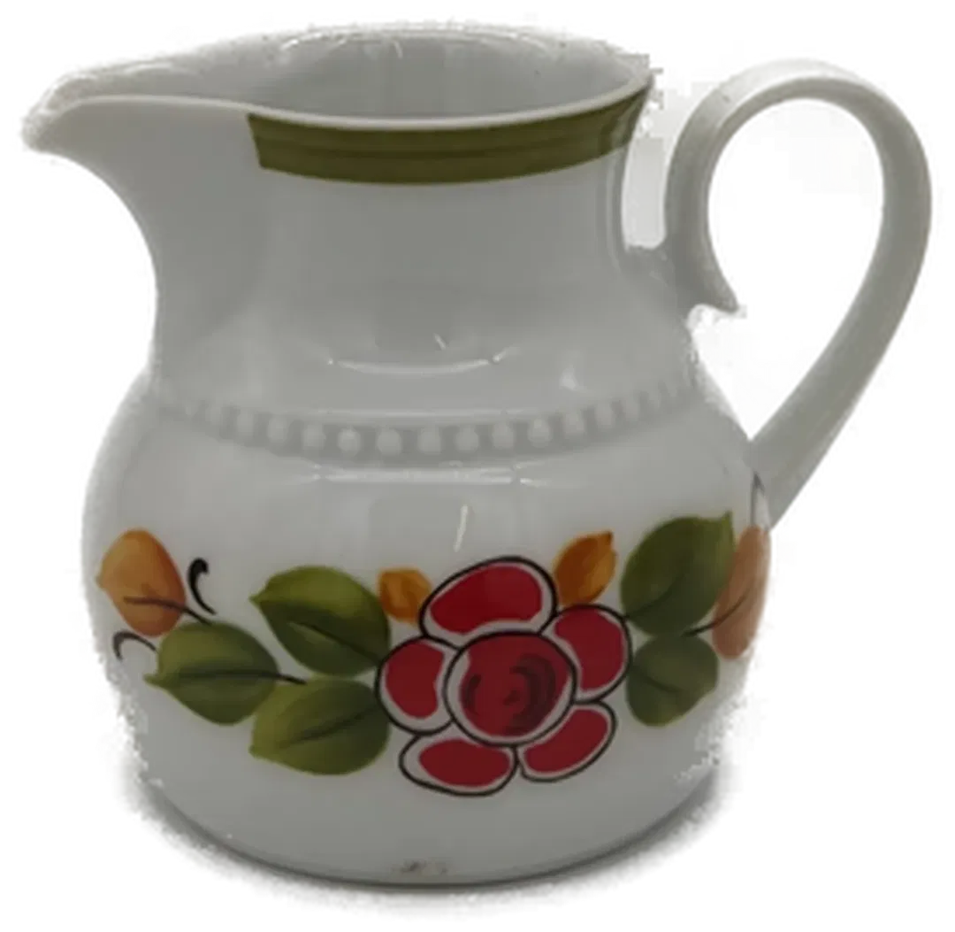 Eschenbach Milchkännchen Blumendekor Retro - Bild 4
