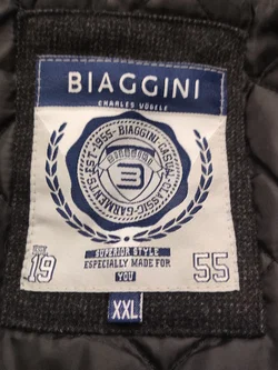 BIAGGINI Herrenjacke Dunkelgrau Größe 58 | Zeitloser Stil – Vorschau 4