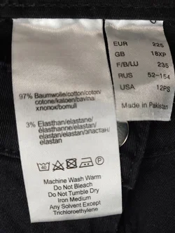 Baumwollhose Damen Sonstige Kurzgröße 22 | Alltagsliebling - Bild 3