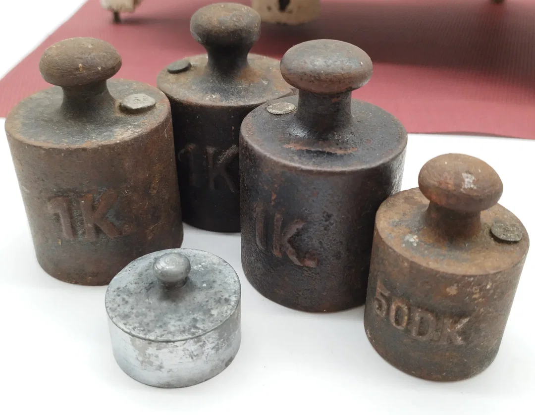 Passar Kaufmannswaage Metall | Dekoratives Charakterstück – Bild 6