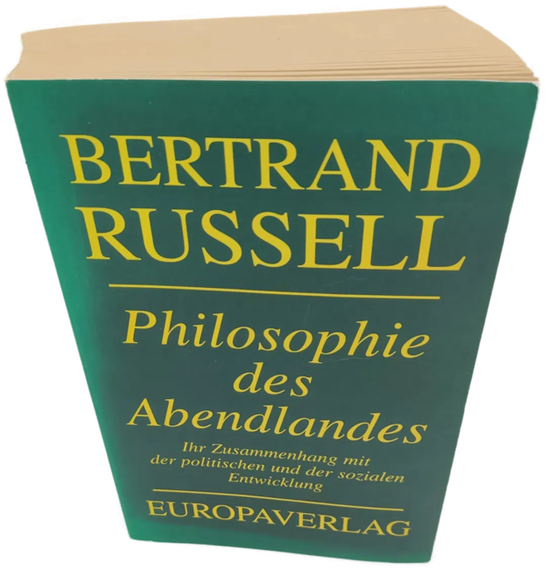 Philosophie des Abendlandes - Bertrand Russell - Bild 1