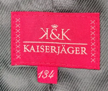 K&K Kaiserjäger - Kinder Trachtenjacke Gr. 134 – Bild 4