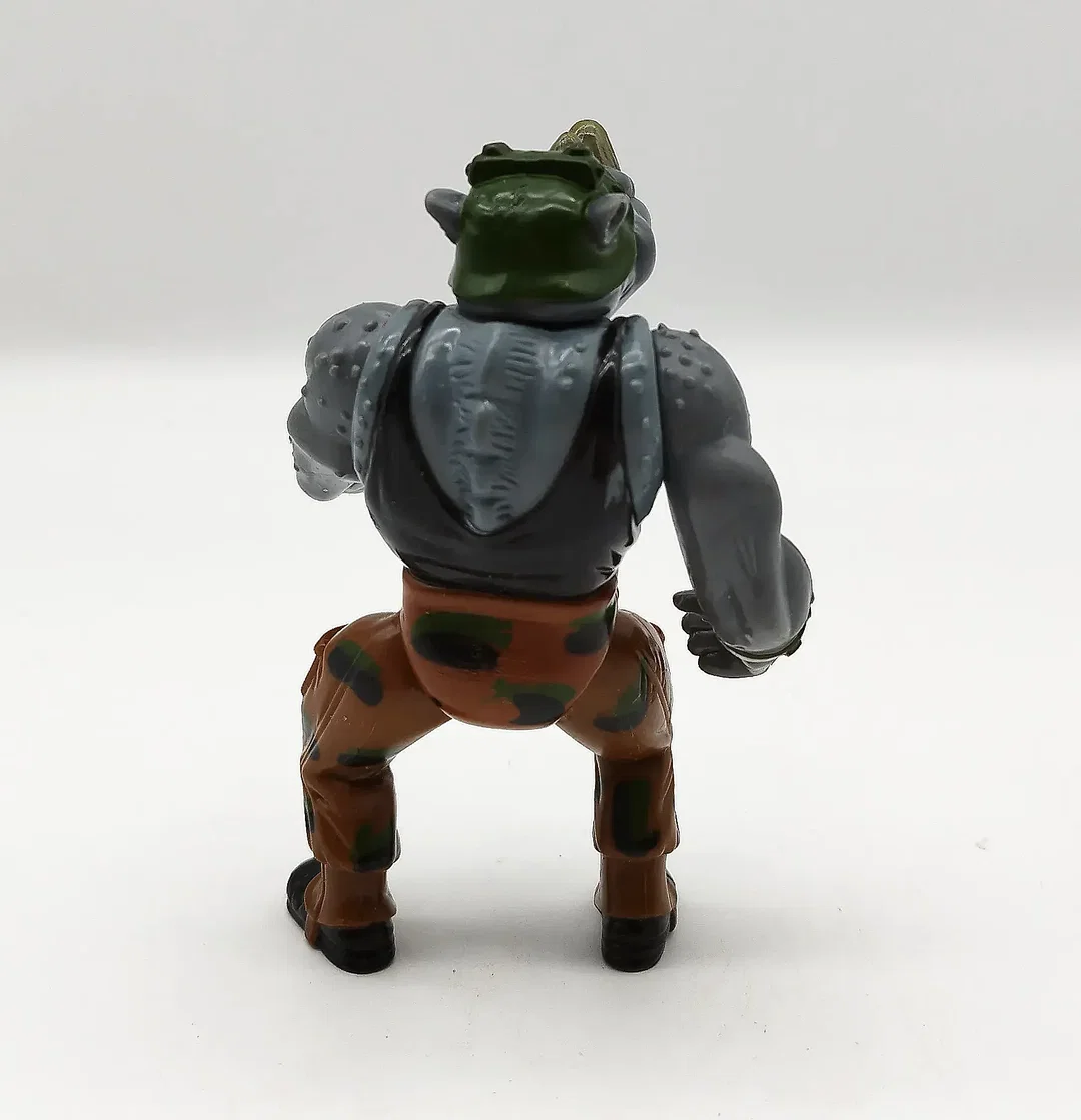 Vintage Actionfigur Mutant Ninja Turtles Rocksteady | Gut Erhalten – Bild 3
