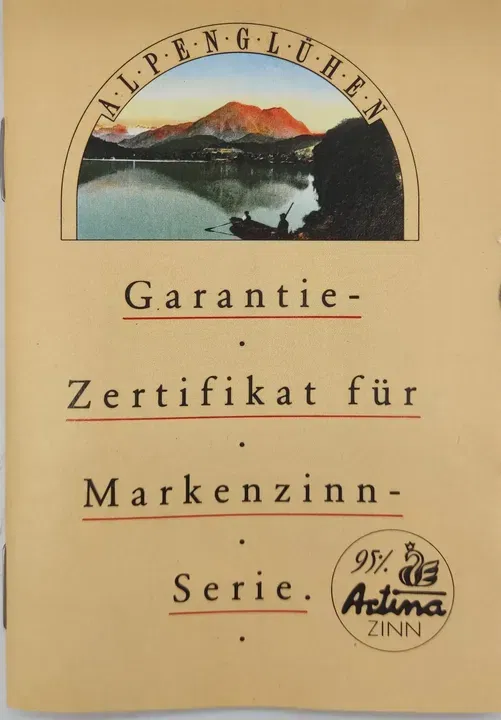 Artina Bierkrug 0,5l Alpenglühen 95% Zinn - Bild 10
