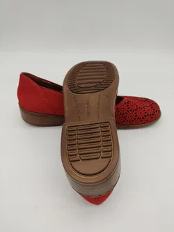 Jenny RelaxInsole Damenhalbschuhe, rot, Größe: US: 7,5, EU: 38 - Bild 3