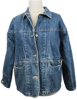 Jeansjacke Vintage, 80er, Gr. M