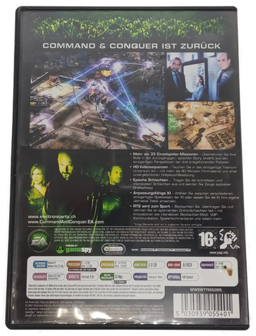 PC Game DVD-ROM Command & Conquer Tiberium Wars – Bild 3
