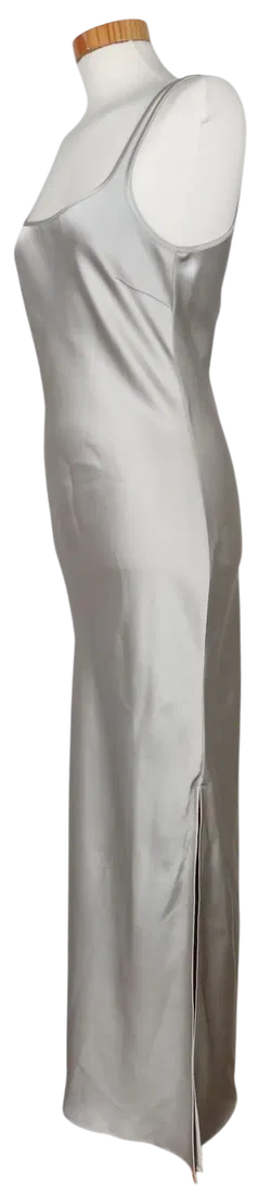 SAMSOE SAMSOE Damen Maxikleid, silber - Gr. S  - Bild 3