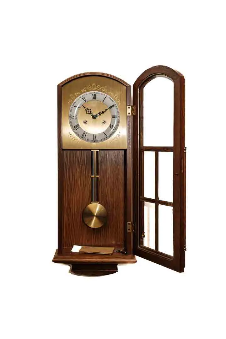 Pendeluhr Wanduhr mit Glockenwerk – Bild 2