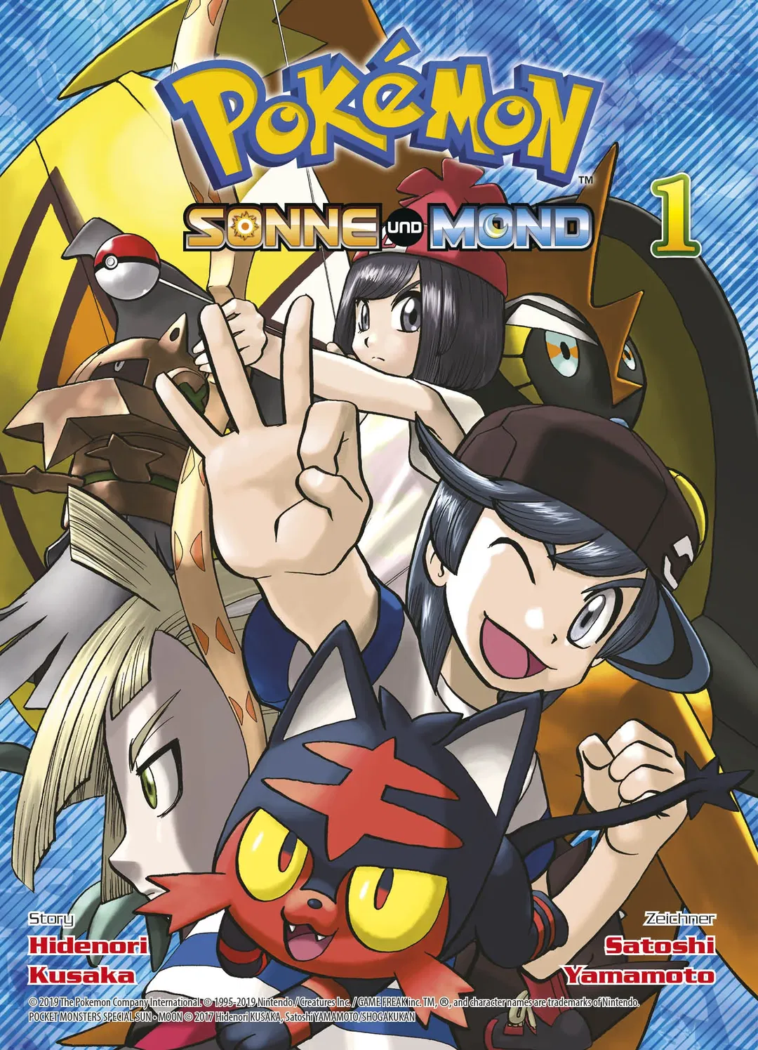 Pokémon - Sonne und Mond 01 - Hidenori Kusaka,Satoshi Yamamoto - Bild 1