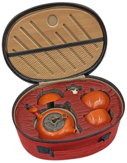 Keramik Kungfu Reise Tee Set 