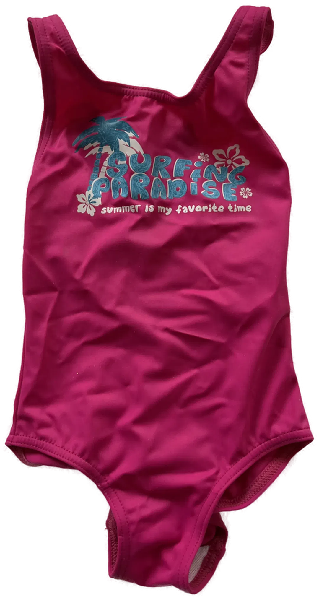 FASHY Mädchen Badeanzug Gr. 98 in Rosa - Neu mit Etikett - Bild 1